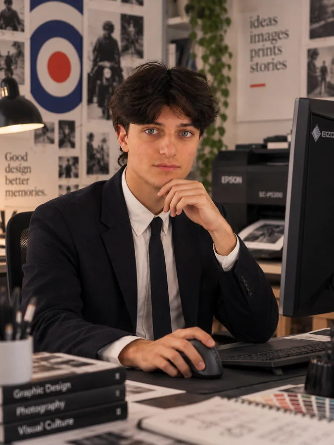 Alessio Guacci, impaginazione e grafica